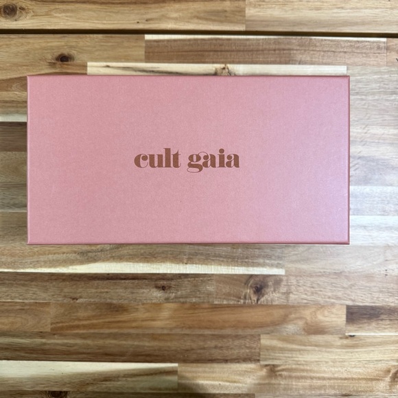 Cult Gaia Mercier Mini Shoulder Bag in Ibiza Turquoise Beaded $898 NEW In Box - Picture 7 of 9